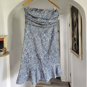 NWT The Limited Printed Strapless Dress